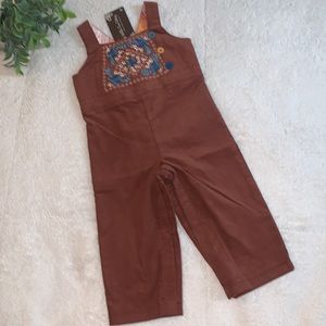 NWT Matilda Jane Kimberly Micro Cord Overall 6-12M